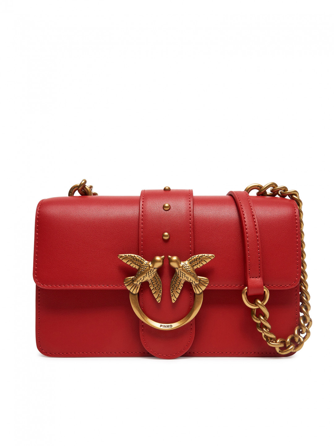 PINKO Kabelka Love One Mini Cl PE 25 PCPL 100059 A0F1 Červená